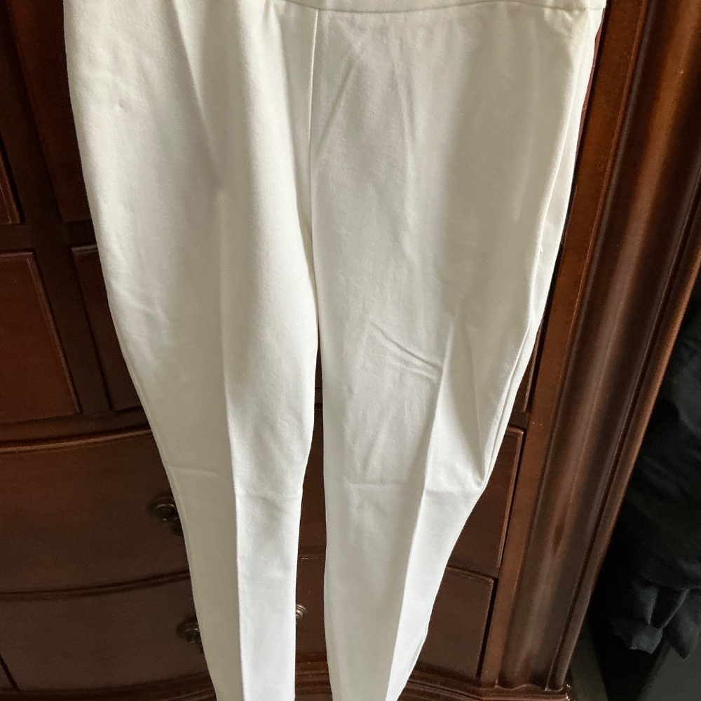 Chico's Elegant White Trousers